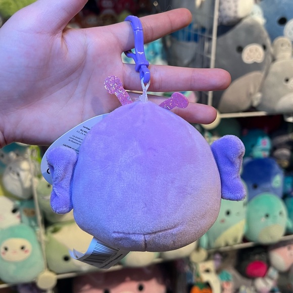 Squishmallows Brenda the Butterfly OG 3.5" Stuffed Plush Clip - Picture 2 of 3